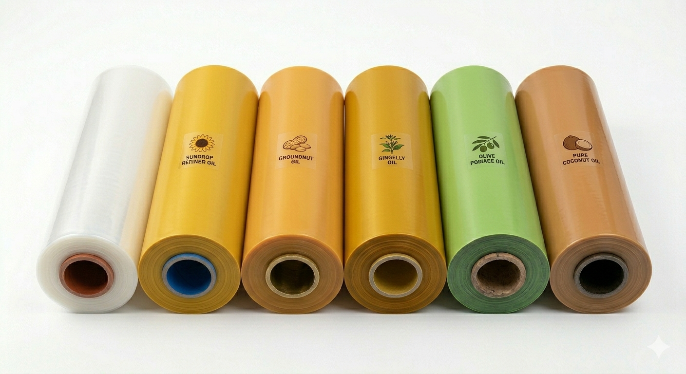 Printed Poly Films for Oil Packaging